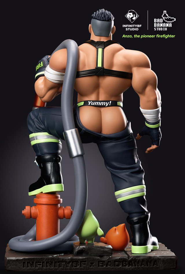 The Pioneer Firefighter Anzo Statue (GK)(Adult 18+) -INFINITYBF Studio & Bad Banana Studio