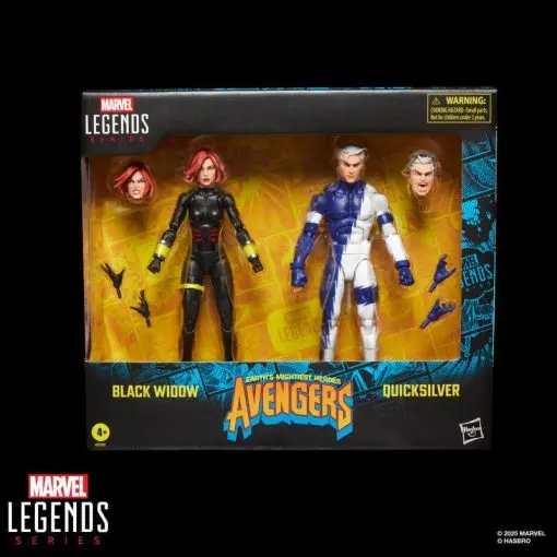 Hasbro Studio - Avengers - Black Widow X Quicksilver Action Figure Licensed Statue