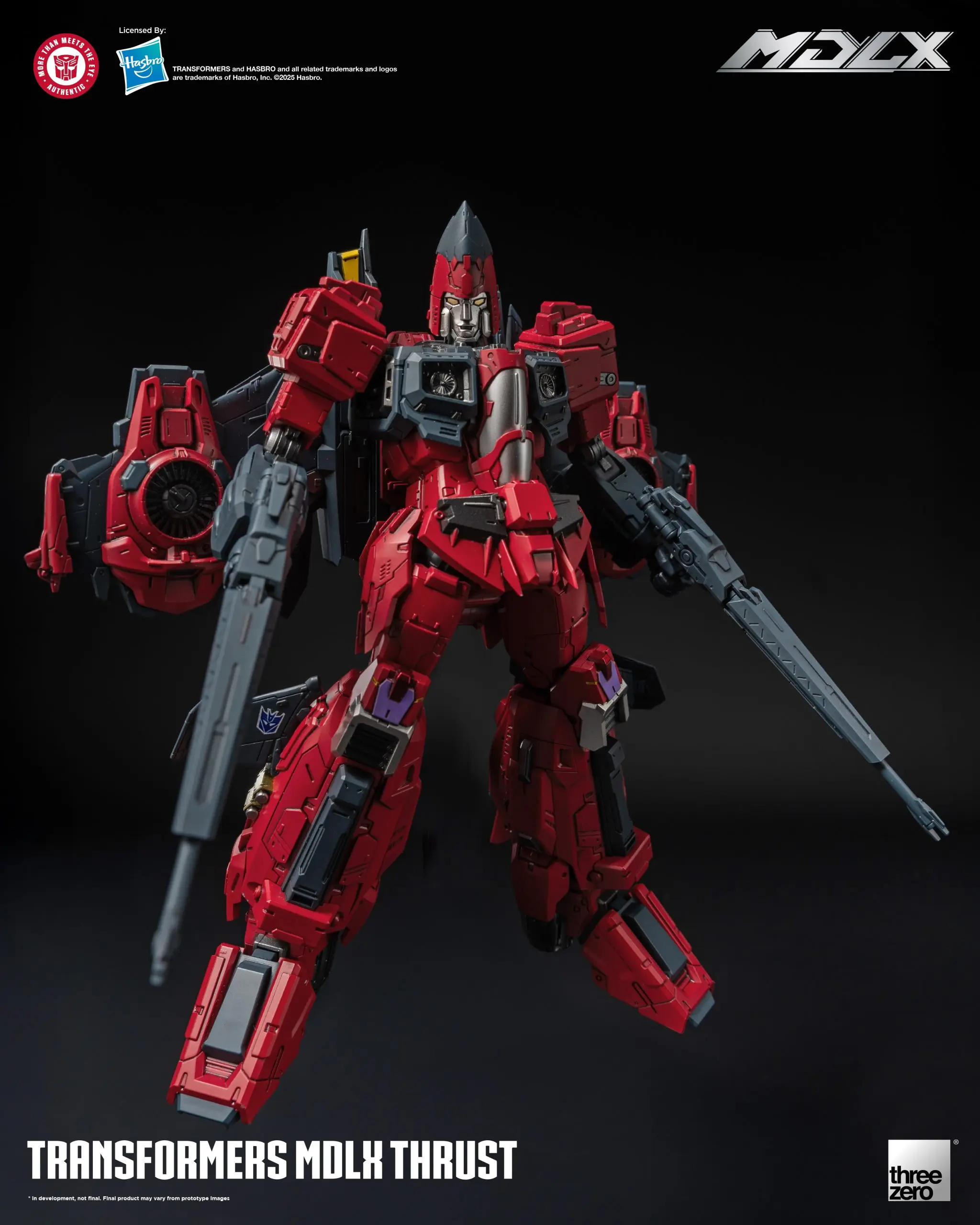 Threezero - Transformers MDLX Thrust 3Z08890W0 (Licensed)Statue