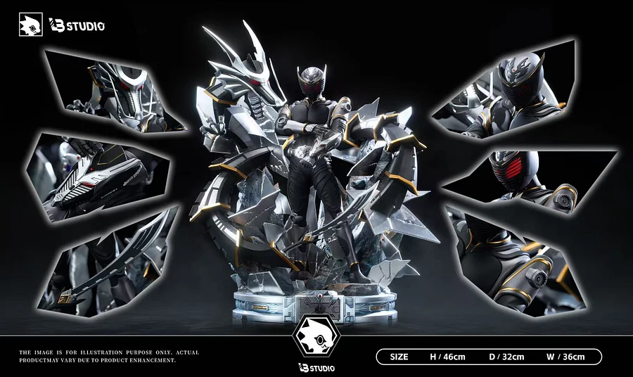 LB Studio - Shadow Descent Kamen Rider Ryuga Kamen Rider Statue 