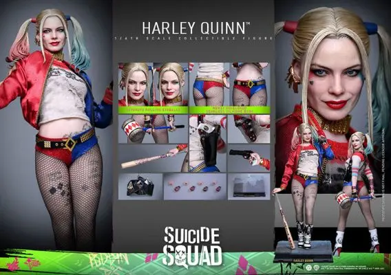 HOTTOYS - Movie Masterpiece Suicide Squad 1/6 Harley Quinn (Ver 2.0) MMS841 (Licensed) Statue