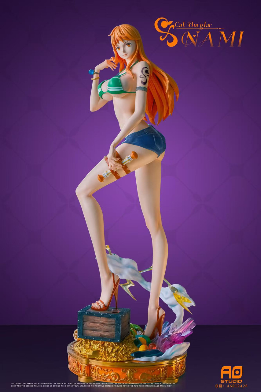 One Piece Nami 1/4 & 1/6 Statue(GK) (Adult 18+)-AO Studio
