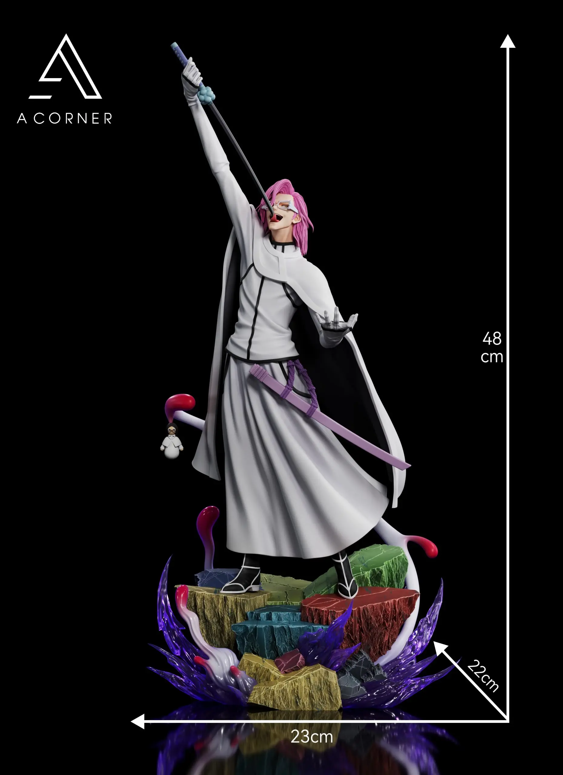 A Corner Studio - Bleach Espada Series No.5 x No.8 x No.0  Statue