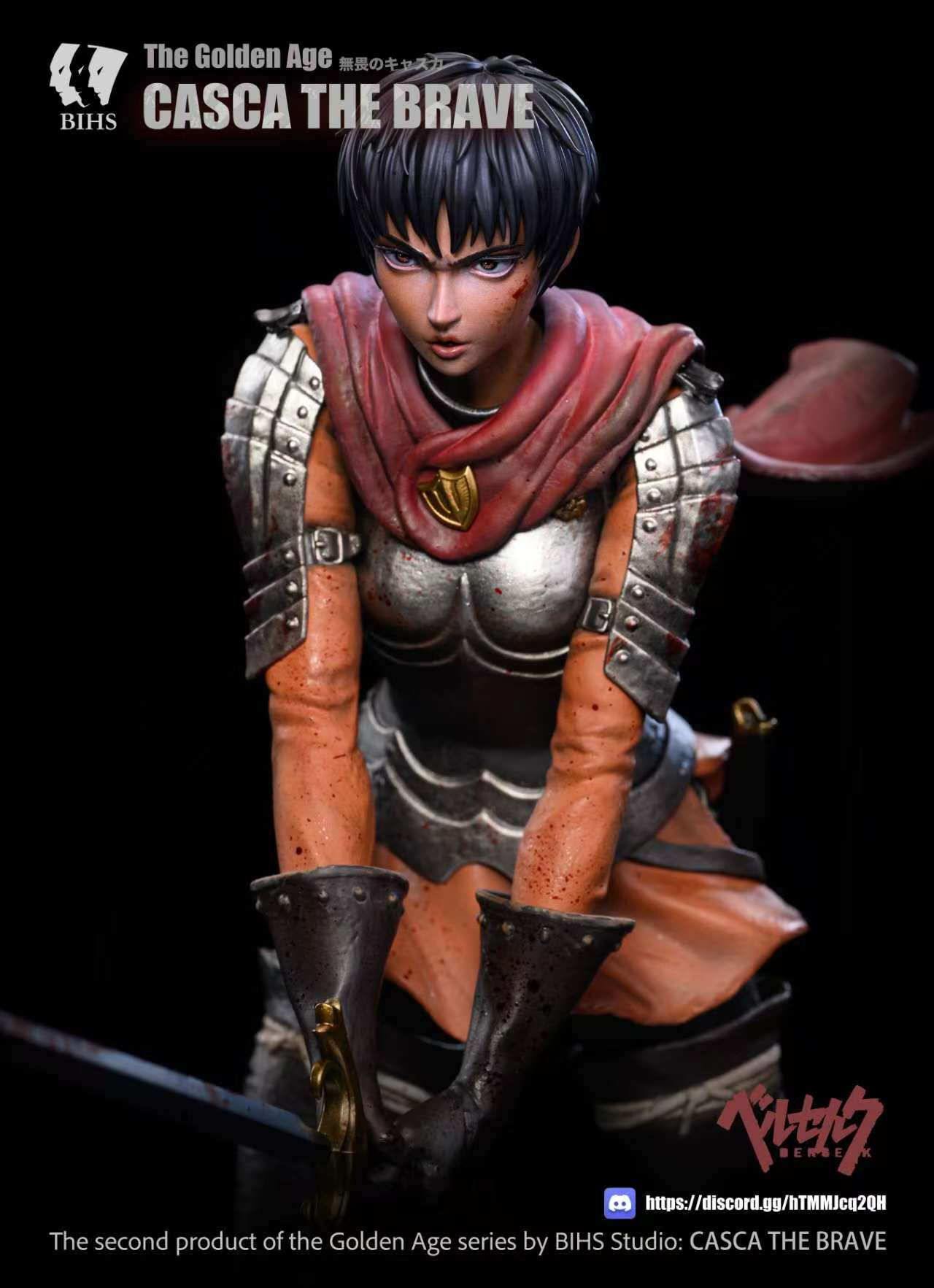 Berserk Legend 2 Golden Age Chapter Casca The Brave Statue(GK)-BIHS Studio Pre-sale