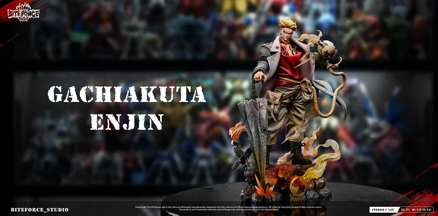 BiteForce Studio - Cleaning Team 01 ENJIN GACHIAKUTA 1/6 Statue 