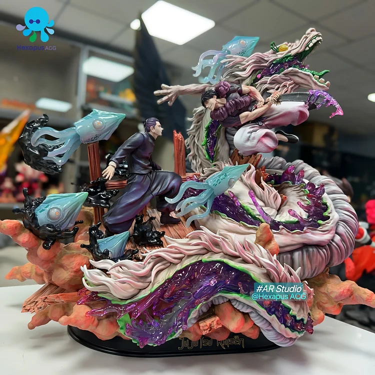 Jujutsu Kaisen Shimoto Masaru VS Fushiguro Touji 1/6 STATUE GK-ARS STUDIO Pre-sale