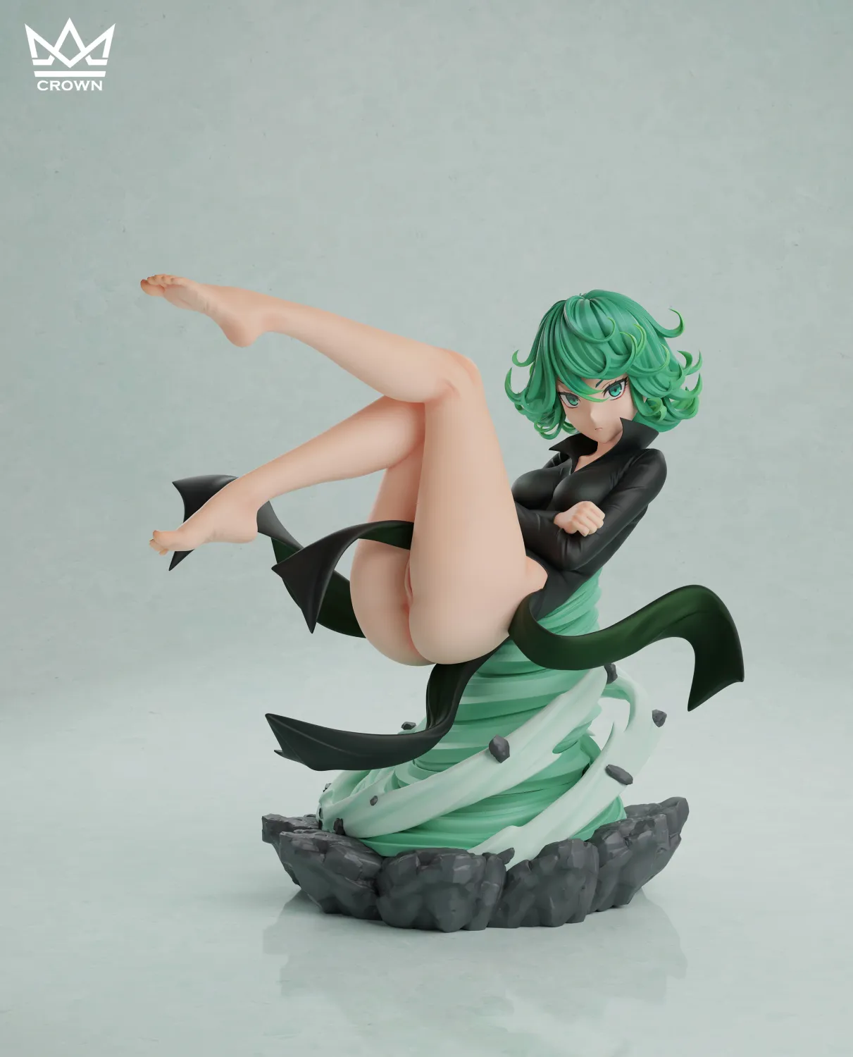 CROWN Studio - Tatsumaki of Terror & Defeated Tatsumaki One-Punch Man Statue 
