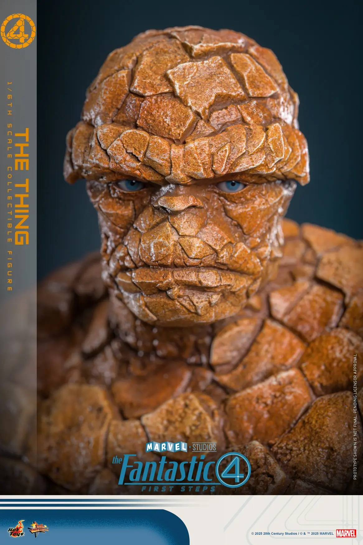 Hottoys - The Fantastic Four: First Steps Galactus Jumbo Sofvi Figure & The Thing SMS001J MMS813 (Licensed)1/6 Statue(GK)