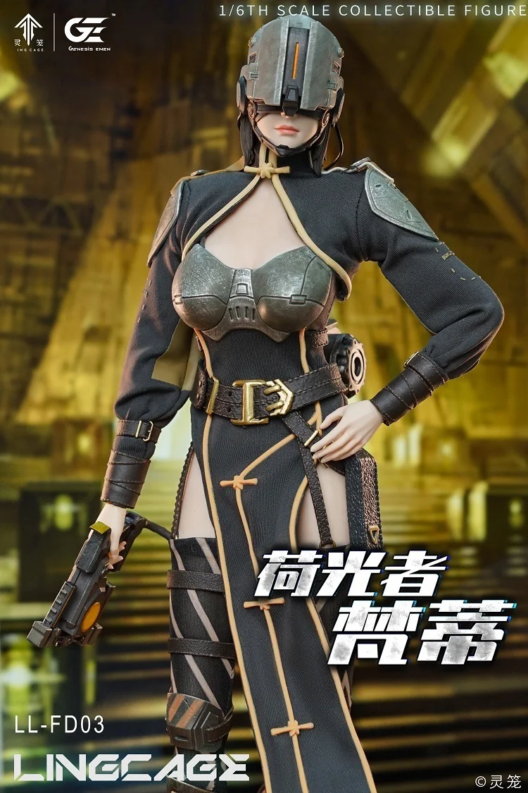  Ling Cage Lightbearer Fanti LL-FD03  1/6 Action Figure (Licensed)-Genesis Emen Studio