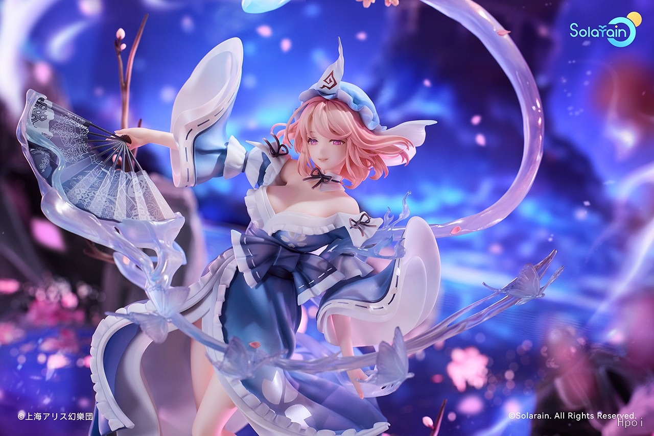 Touhou Project Yuyuko Saigyouji: Seamless Spirit Ver. (Licensed) Statue (GK) -Solarain Toys 
