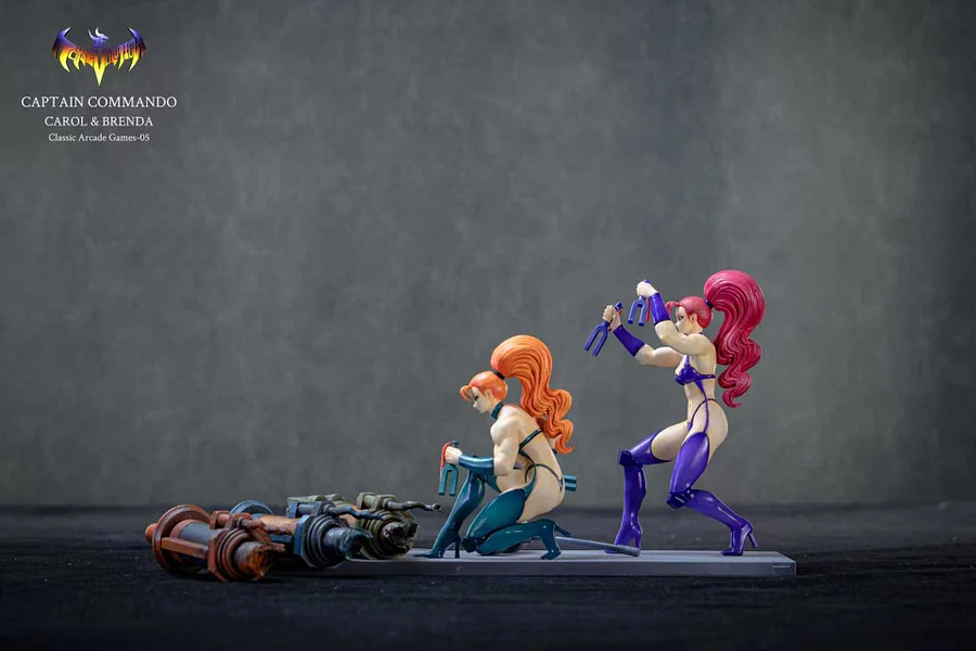 Toys Evolution Studio - Classic Arcade Games #5 Carol X Brenda Captain Commando Statue 