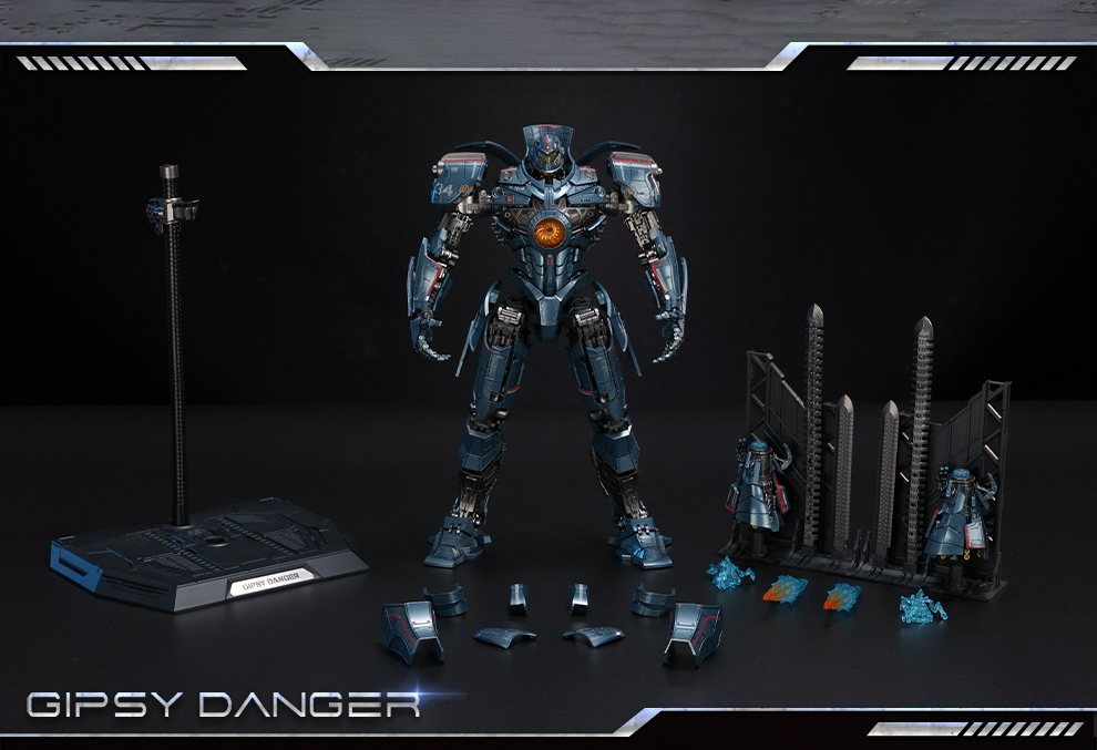 Resonance Pacific Rim Danger Wanderer Diecast Action Figure (Licensed) -GONG Studio