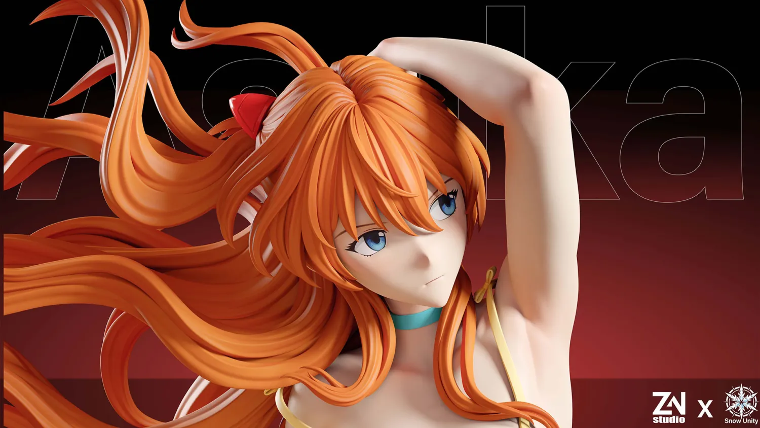 Snow Unity Studio X ZN Studio - Soryu Asuka Langley Neon Genesis Evangelion Statue 