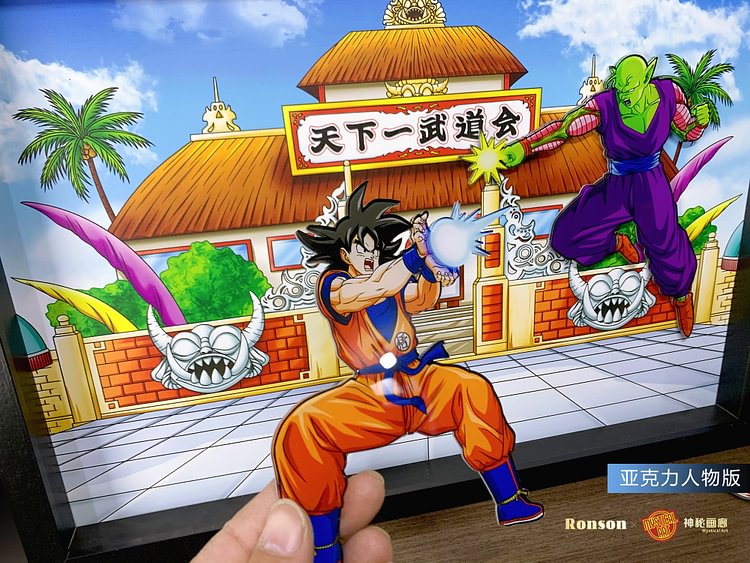  Dragon Ball - 3D Decorative Paint of World Martial Arts Tournament Painting Scene，Mystical Art Studio -KWII-GK