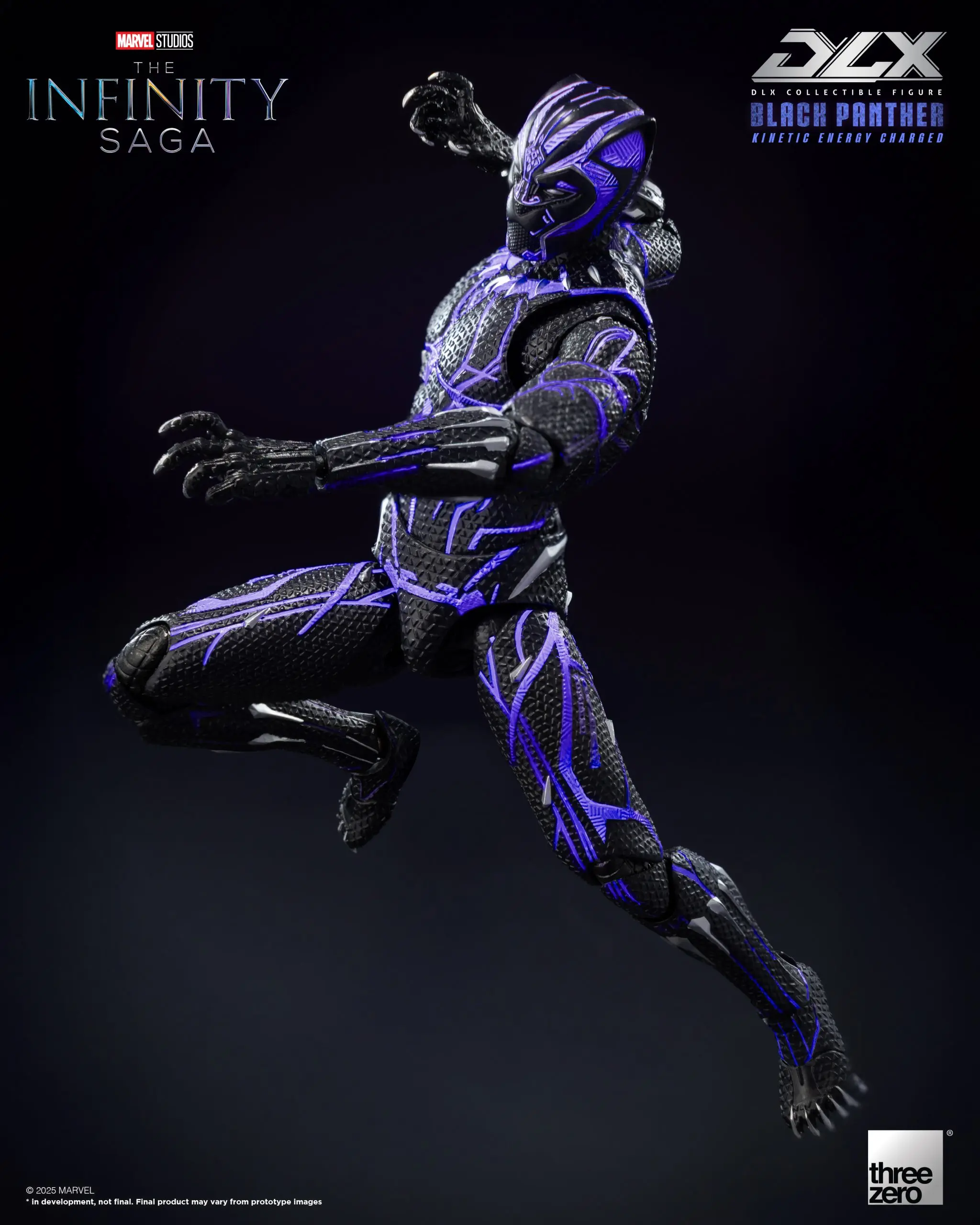 Threezero - Marvel Studios: The Infinity Saga DLX Black Panther (Kinetic Energy Charged) 3Z08210C0 (Licensed)Statue(GK)(Adult 18+) 