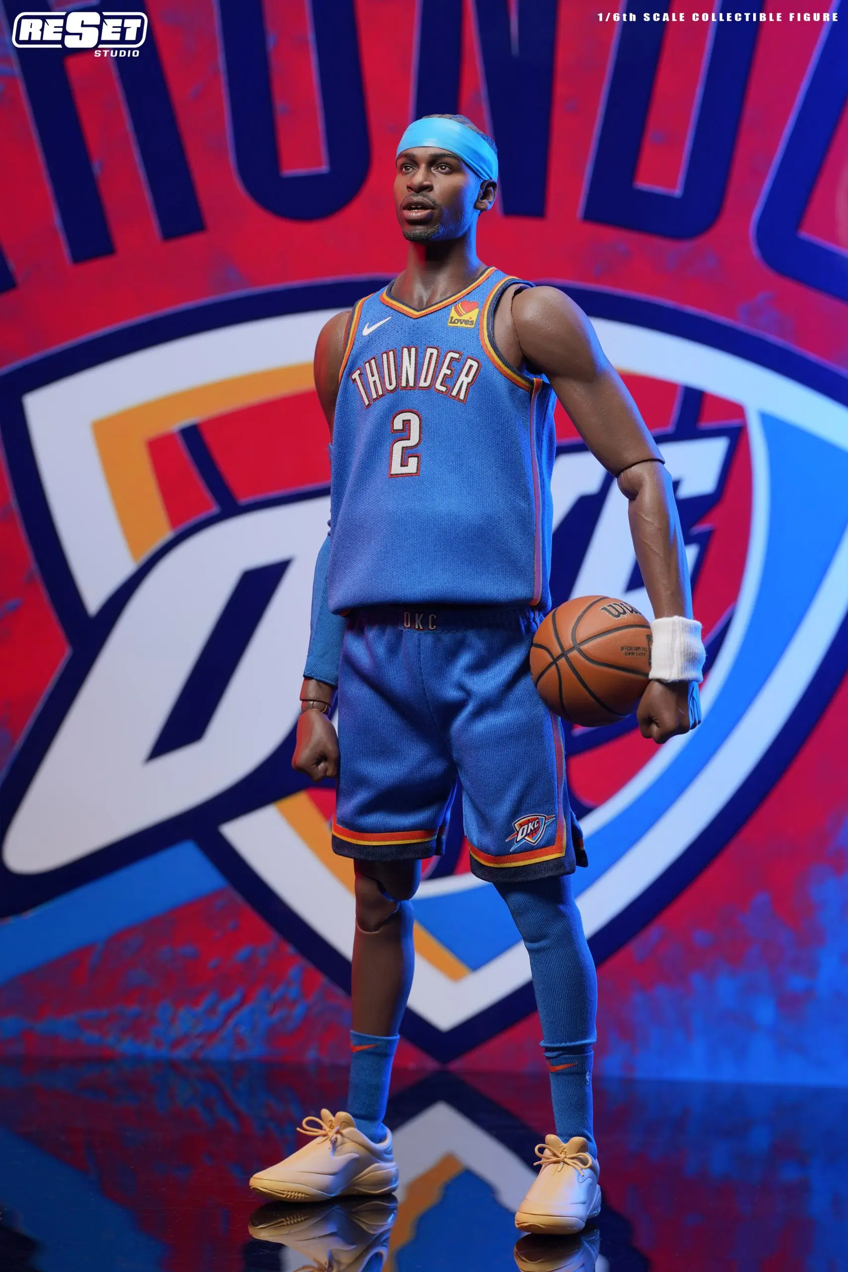 Reset Studio - NBA Oklahoma City Thunder's Alexander 1/6th Scale Collectible Action Figure Set