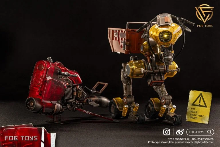 Moveable Vehicle Falcon Translucent VER. 01FT (Licensed) 1/12 Action Figure - FOGTOYS 