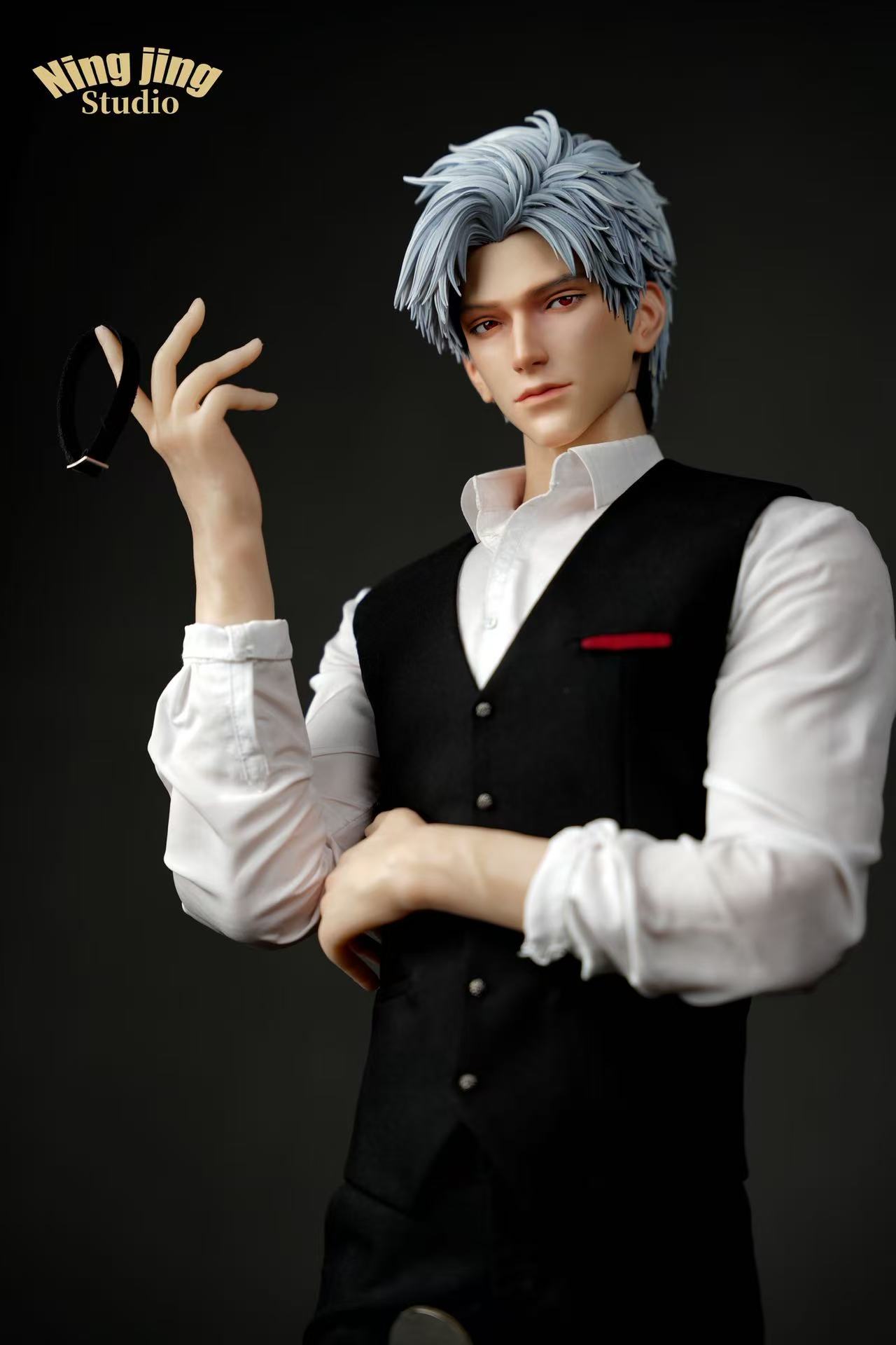NINGJING Studio Sylus 1/3 Platinum Silicone Doll Love and Deepspace