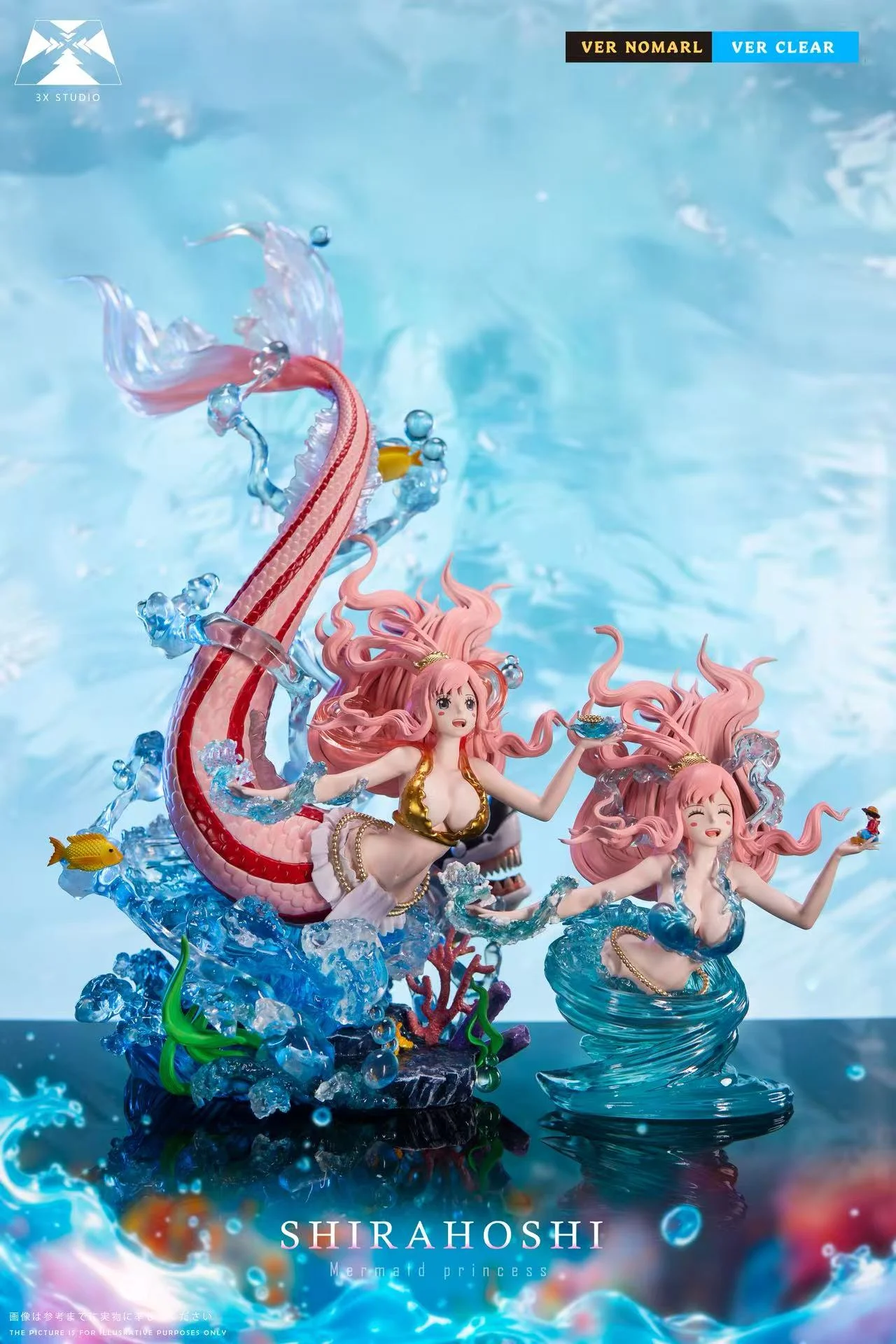 3X Studio - Other Series - Shirahoshi 1/6 & 1/4 Statue(GK) 