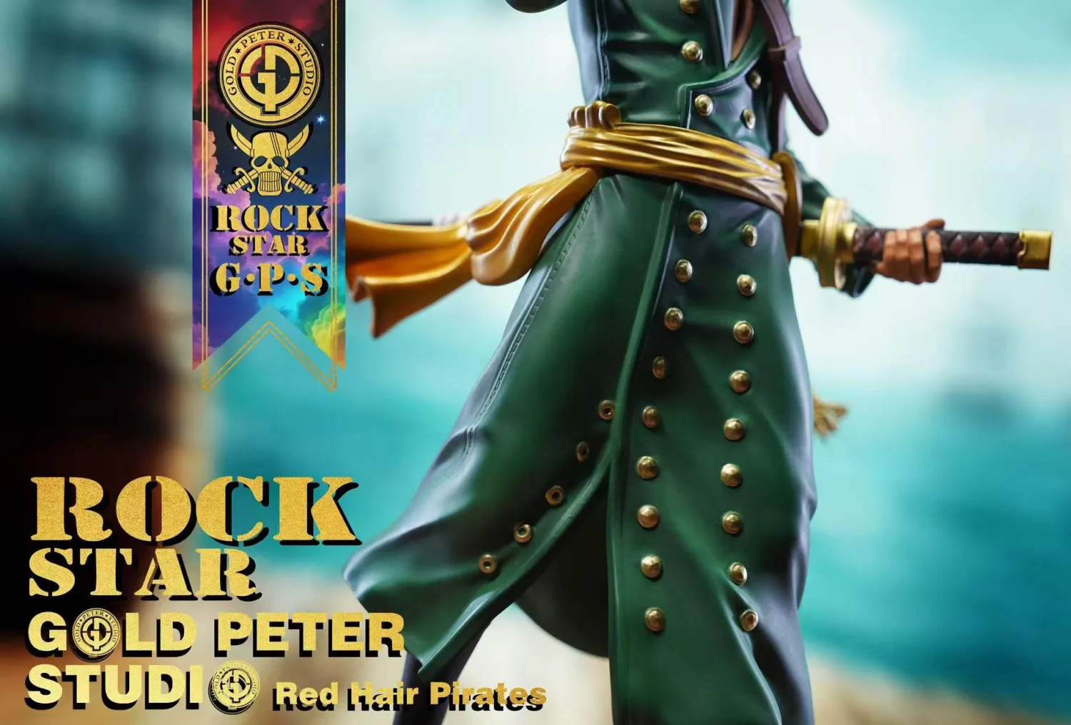 Gold Peter Studio - One Piece Rock Star 1/8 Statue