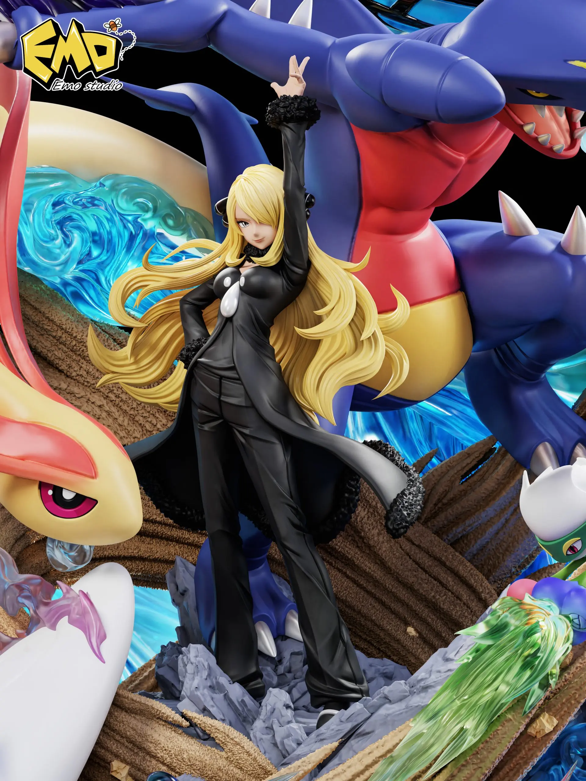 Emo Studio -  Pokemon #5 Cynthia Statue(GK)