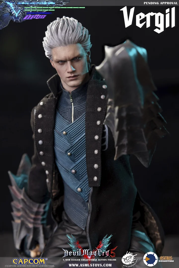 Devil May Cry 5 1/6 Vergil Deluxe Version DMC500LUX Action Figure -ASMUS TOYS