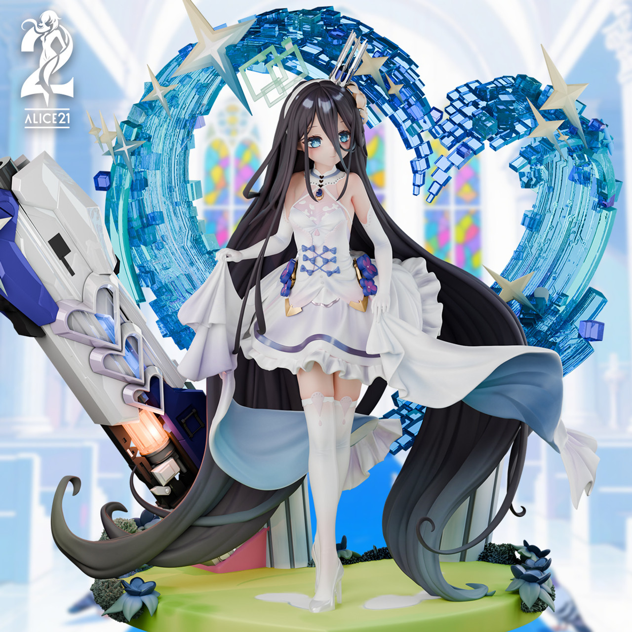 Alice21 Studio - Blue Archive White Oath Stellar Pact Tendou Alice Statue(GK)