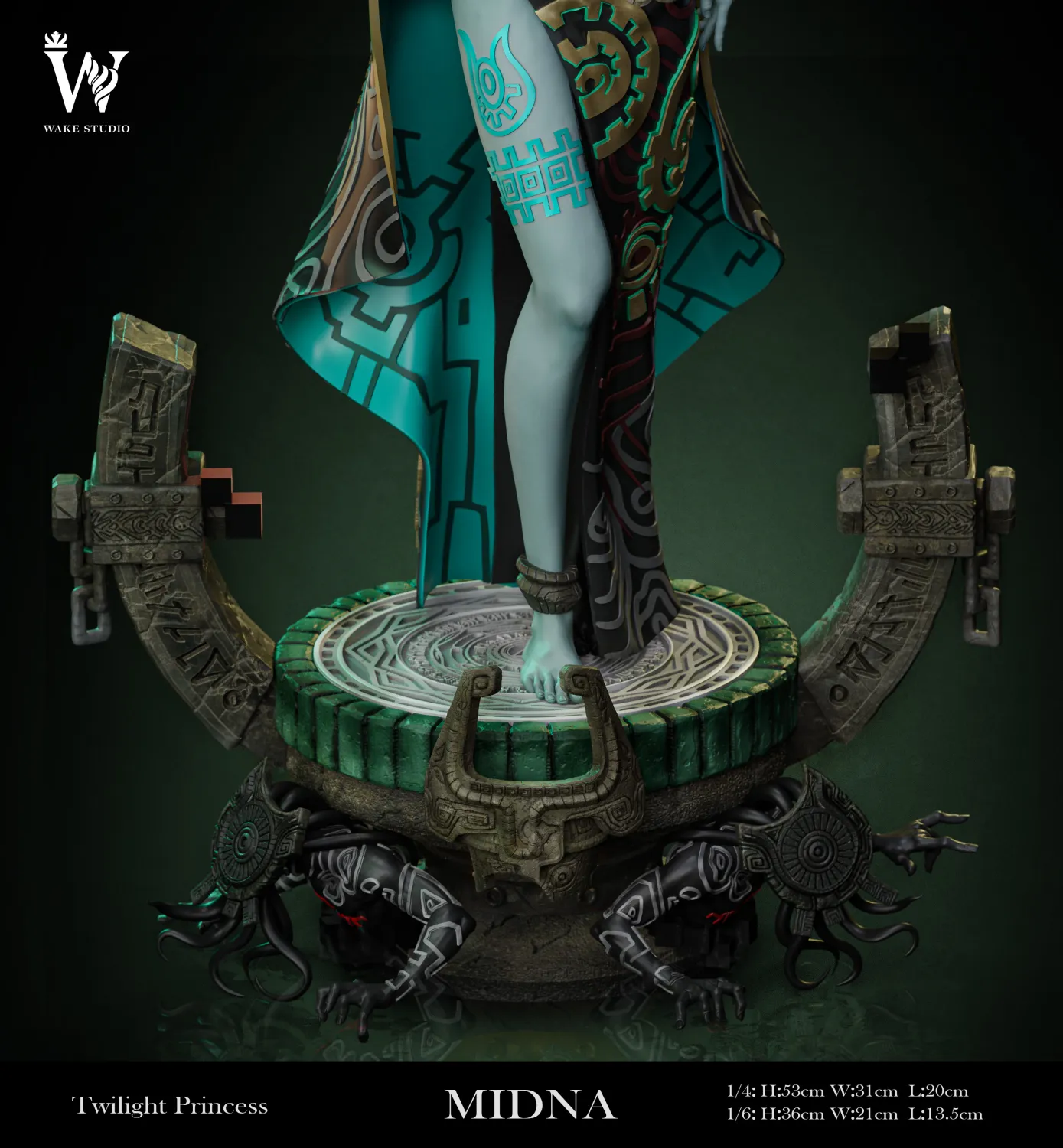 Wake Studio - The Legend of Zelda Adult Midna Statue 