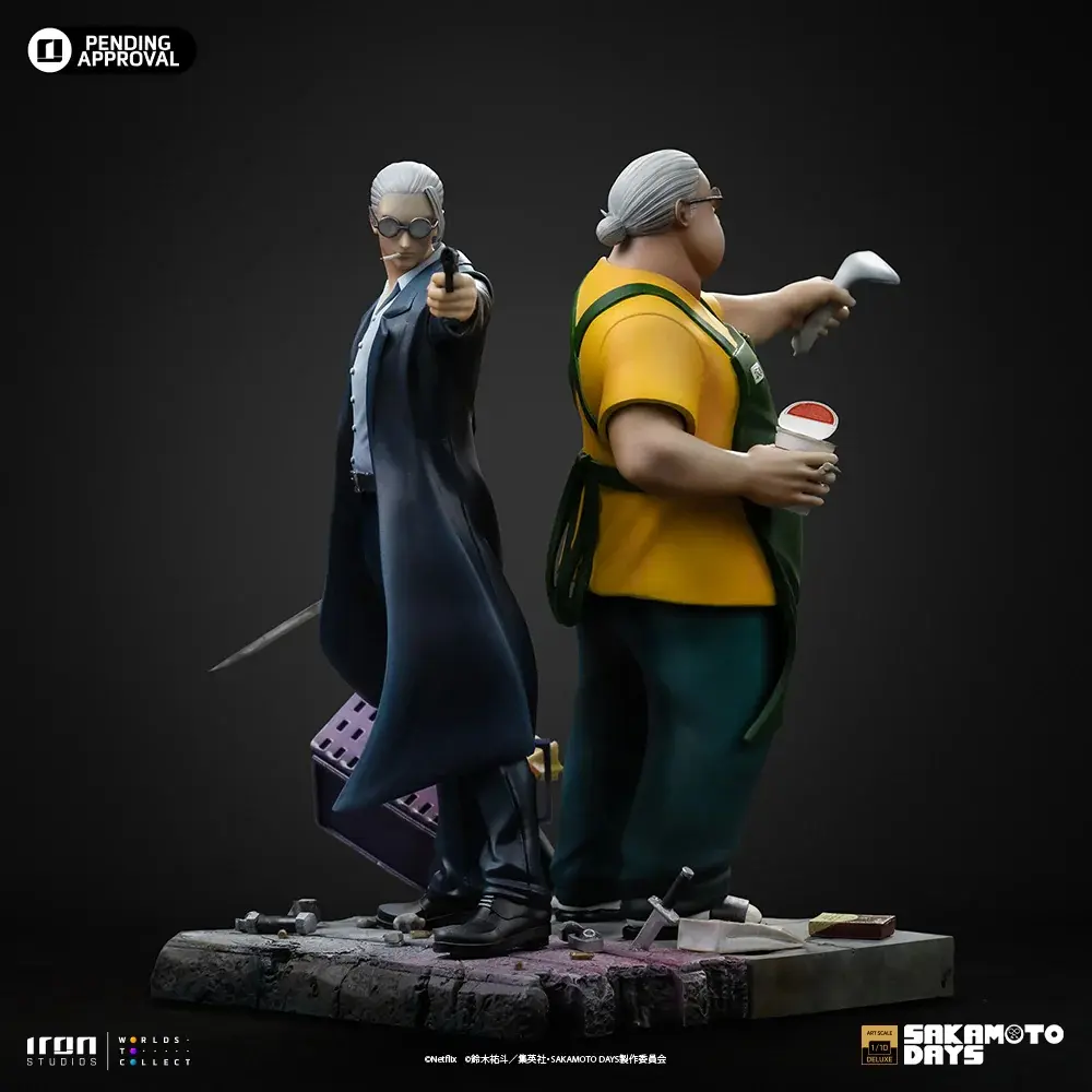 Iron Studio - Sakamoto Days 1/10 Taro Sakamoto Statue NETFX129725-10 NETFX127525-10 (Licensed) Statue(GK)