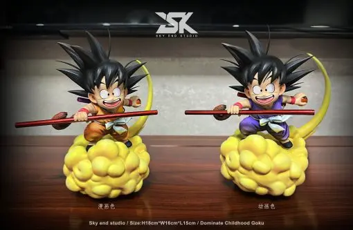 Sky End Studio - DRAGON BALL Cloud Kid Goku Statue 