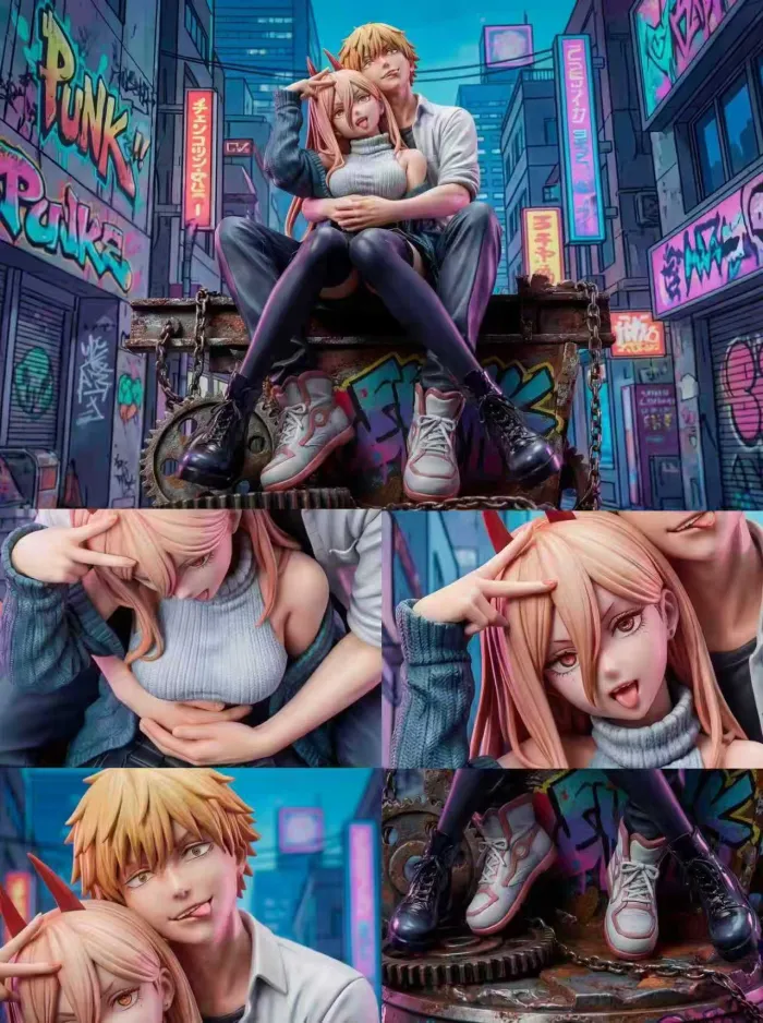 Soul Studio - Denji X Power Chainsaw Man Statue 