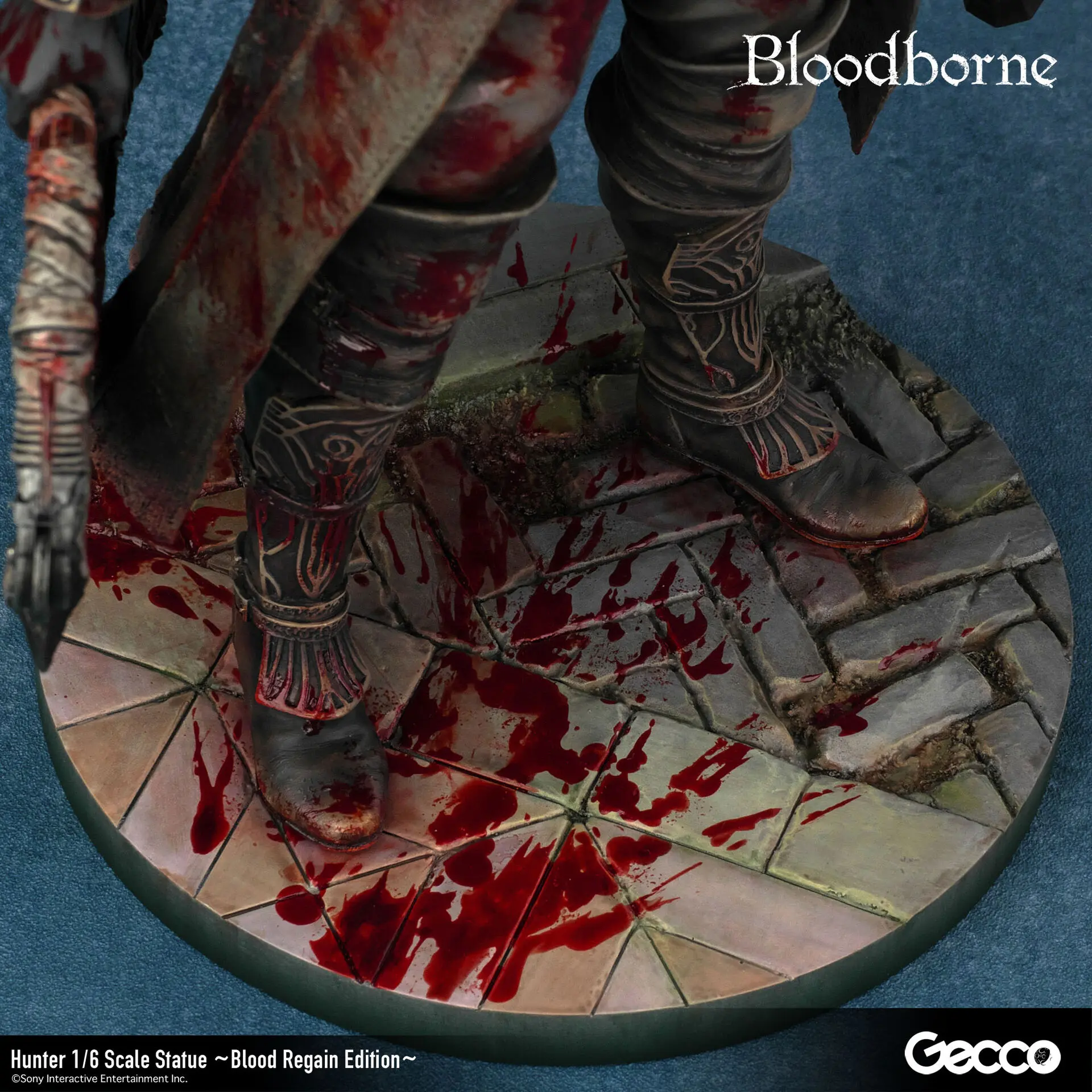 Gecco Studio - Bloodborne Hunter  Blood Regain Edition (Licensed)   1/6 Scale Statue (GK) 