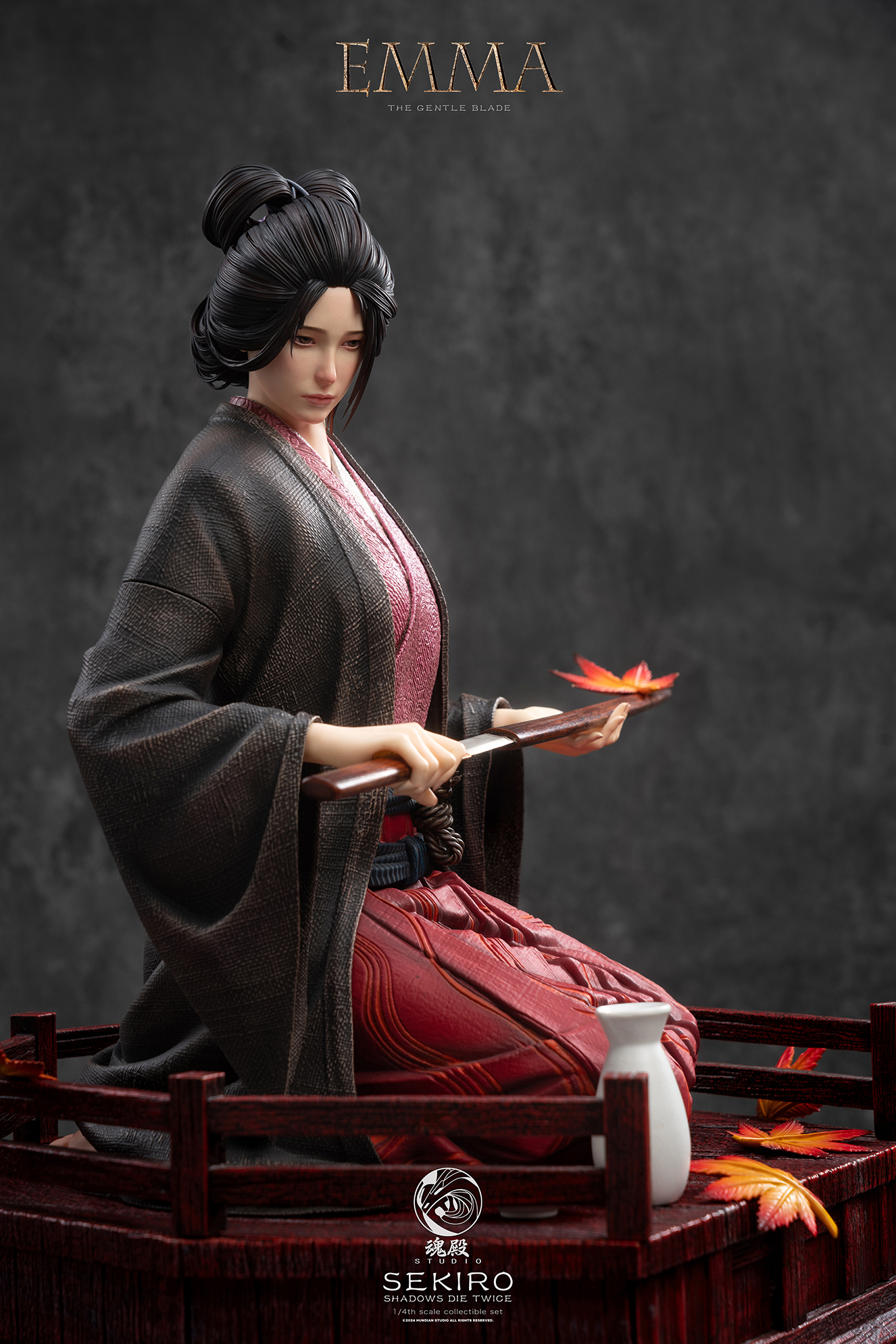 Pre-sale Sekiro Series Gentle Sword Eternal Emma Ratio 1/4 Size Height 38 Width 27 Depth 30 (GK)-KWII-GK