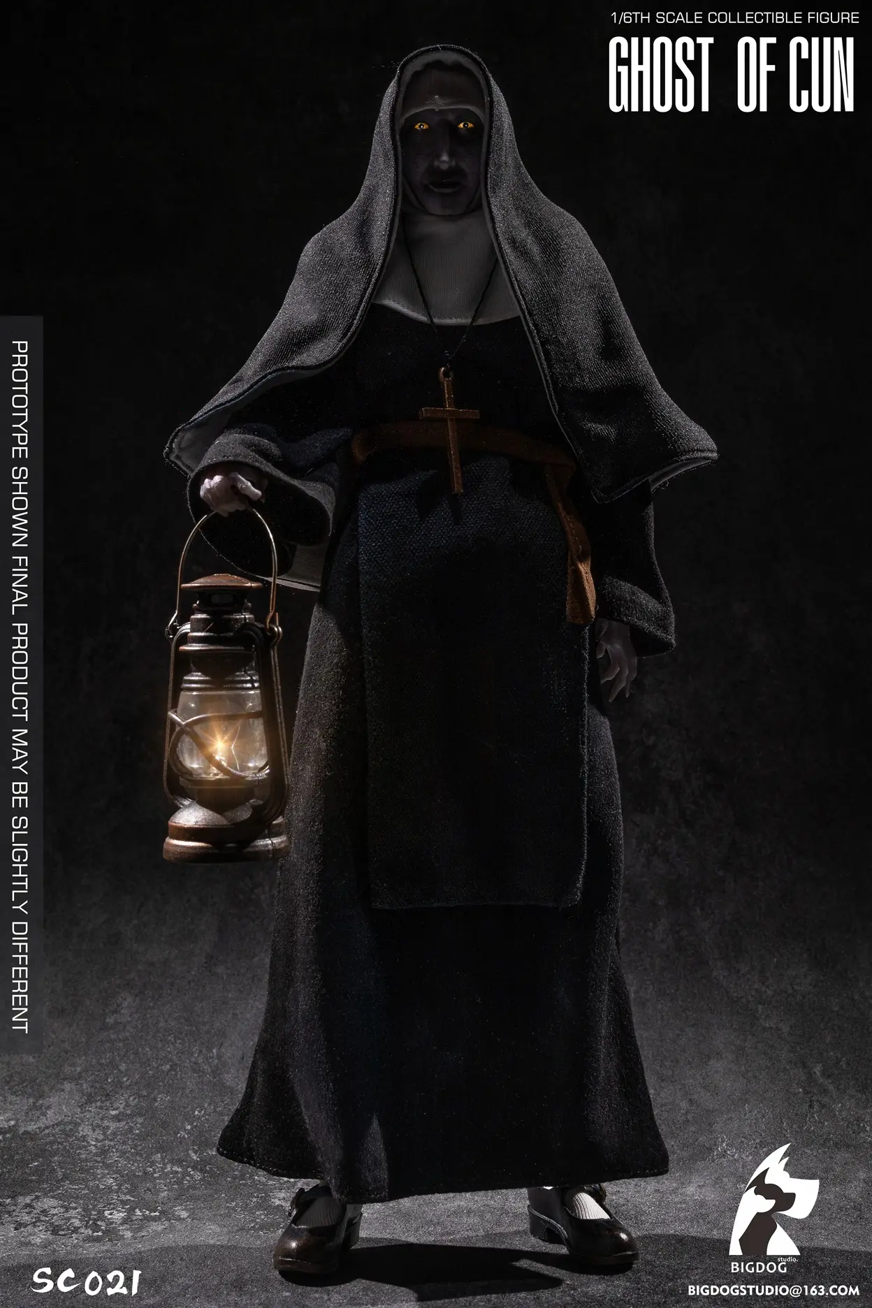 BIGDOG Studio - 1/6 Ghost of Cun SC021 Action Figure The Nun 