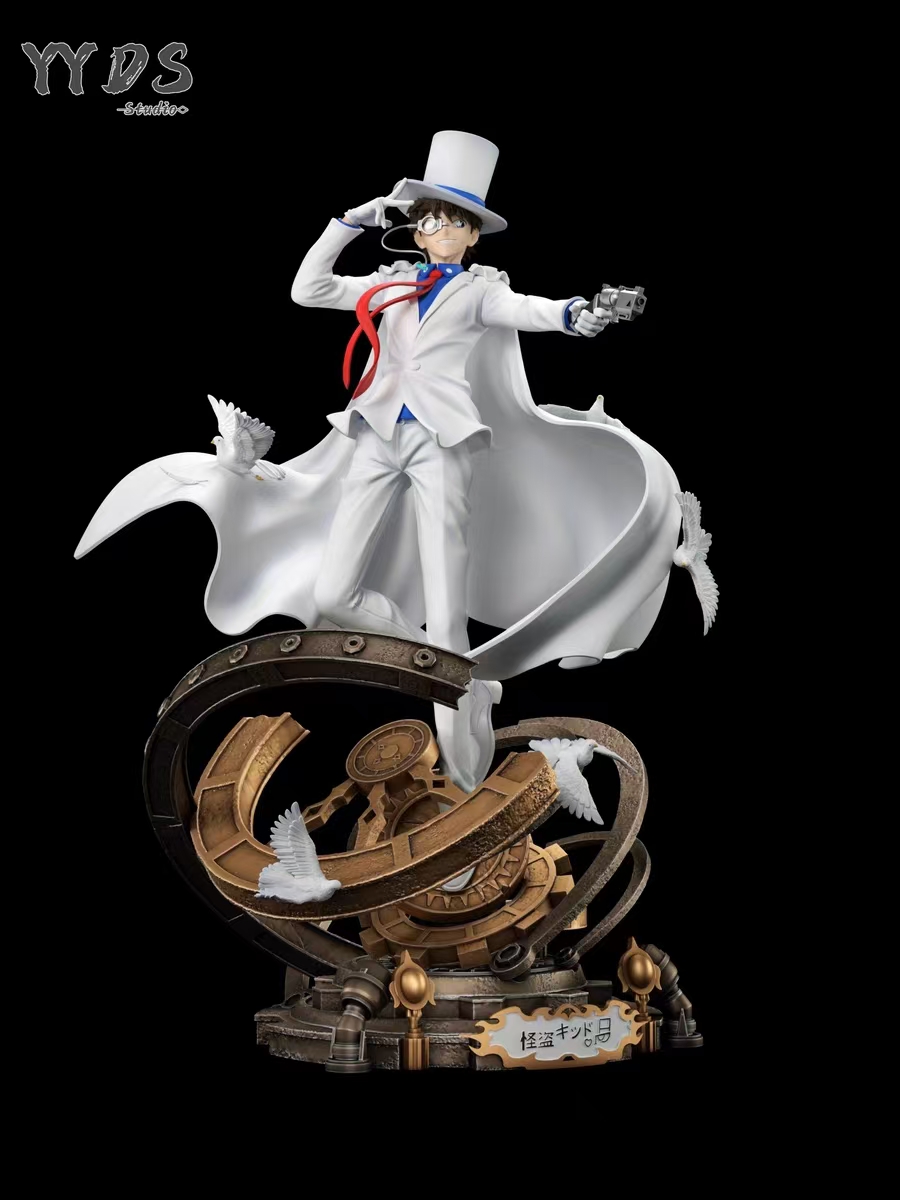 Pre-sale Conan--Kaito Kid [Size]: Length 25CM Width 24CM Height 37CM [Scale] 1/6 (GK)