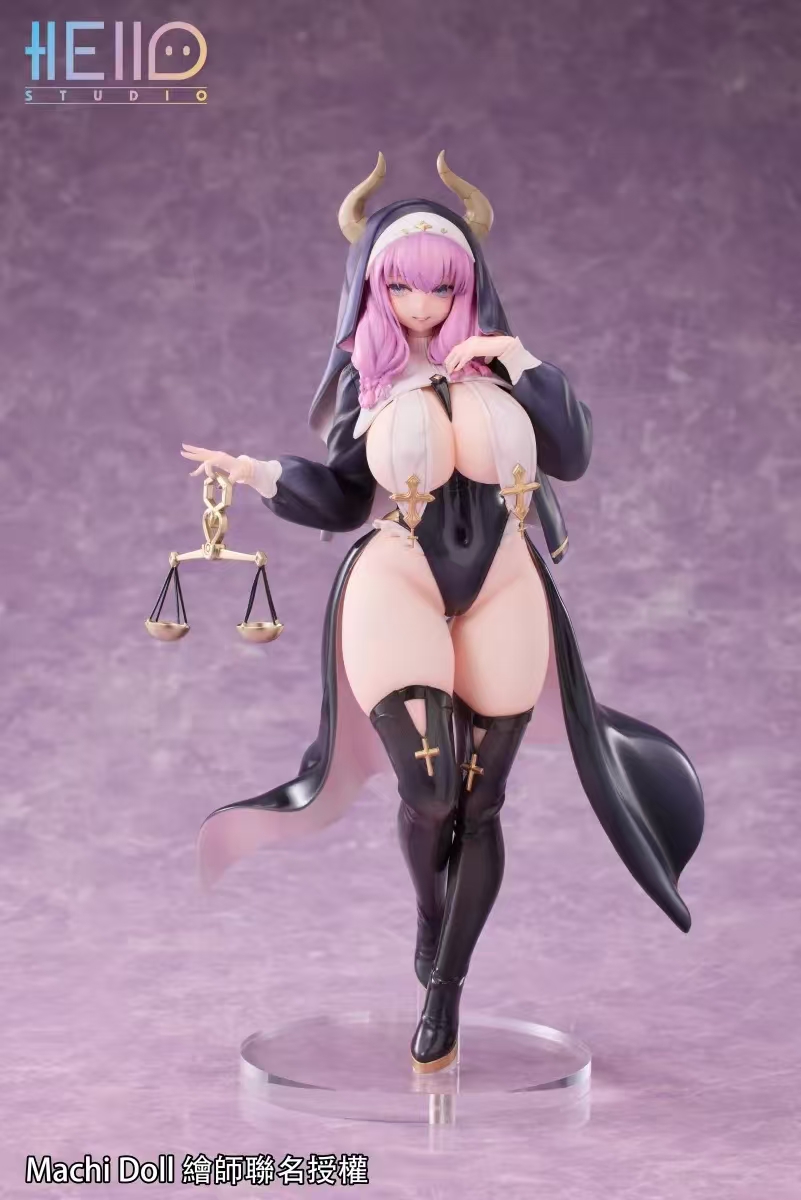 Pre-sale Work: The Buried Fulilian Name: Aura - Nun's Clothes [Size]: 28CM [Scale]: 1/6 (GK)