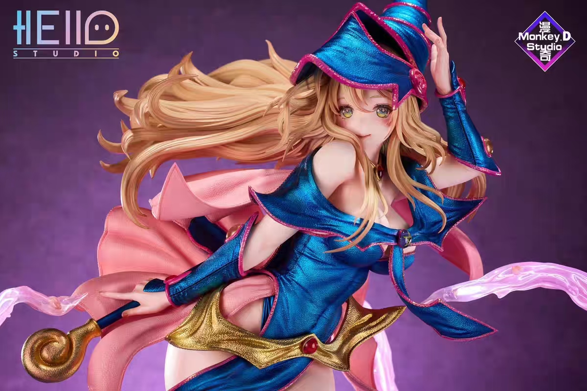 In stock Work Yu-Gi-Oh! - Dark Magician Girl Size Height 55CM Width 40CM Depth 27CM Scale 1/4 (GK)-KWII-GK