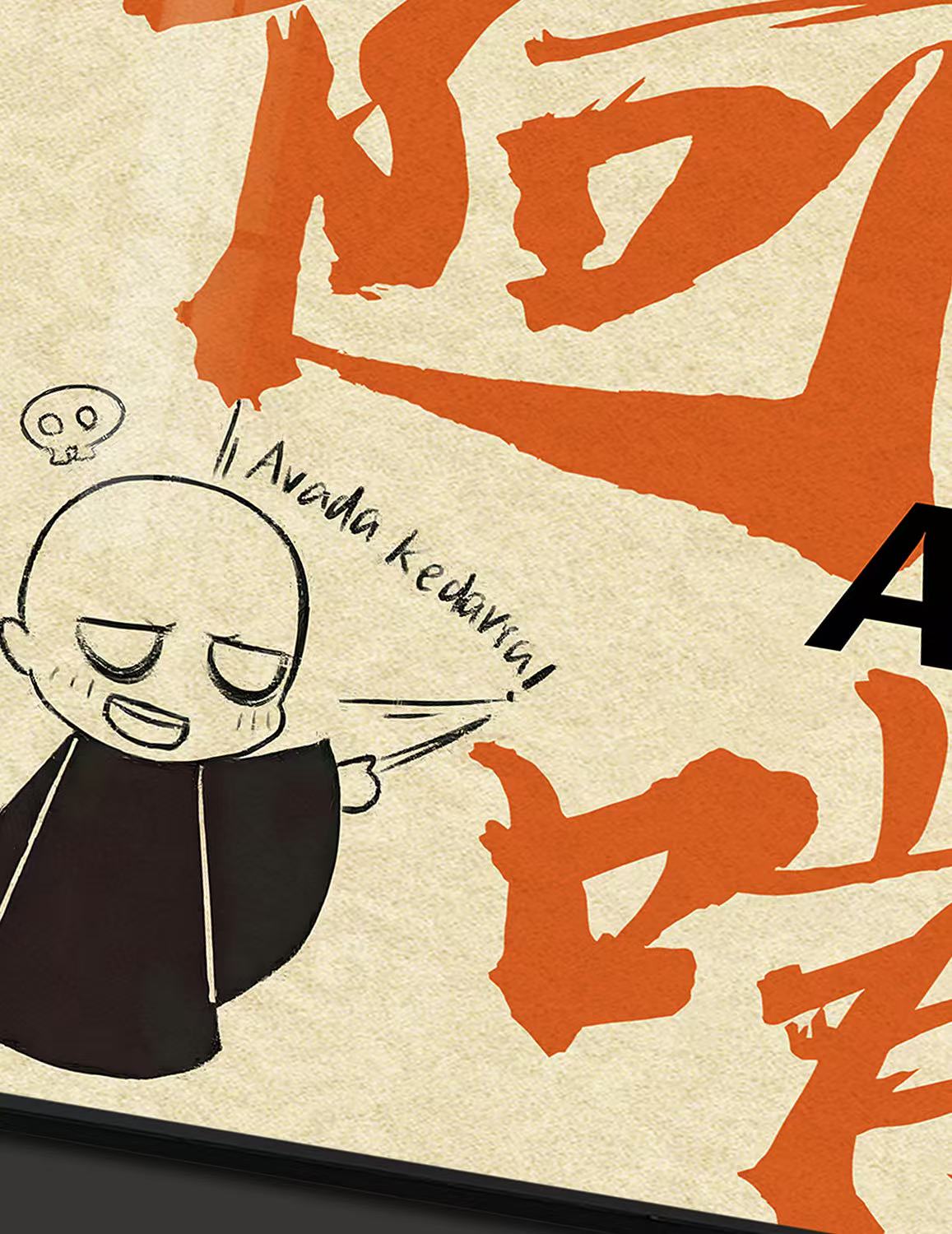 Taiyi Zhenren spell, creative calligraphy decoration painting, Qianniaoshe Studio, in stock