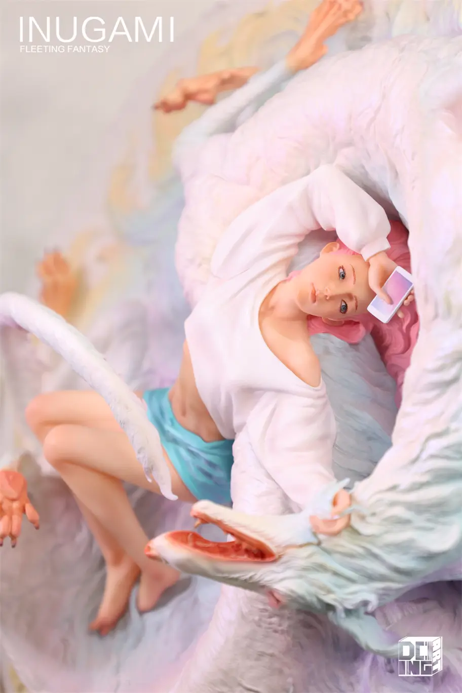 WeArtDoing Studio X PHUC DANG - INUGAMI Dawn Whisper X Fleeting Fantasy Statue (GK)(Licensed)