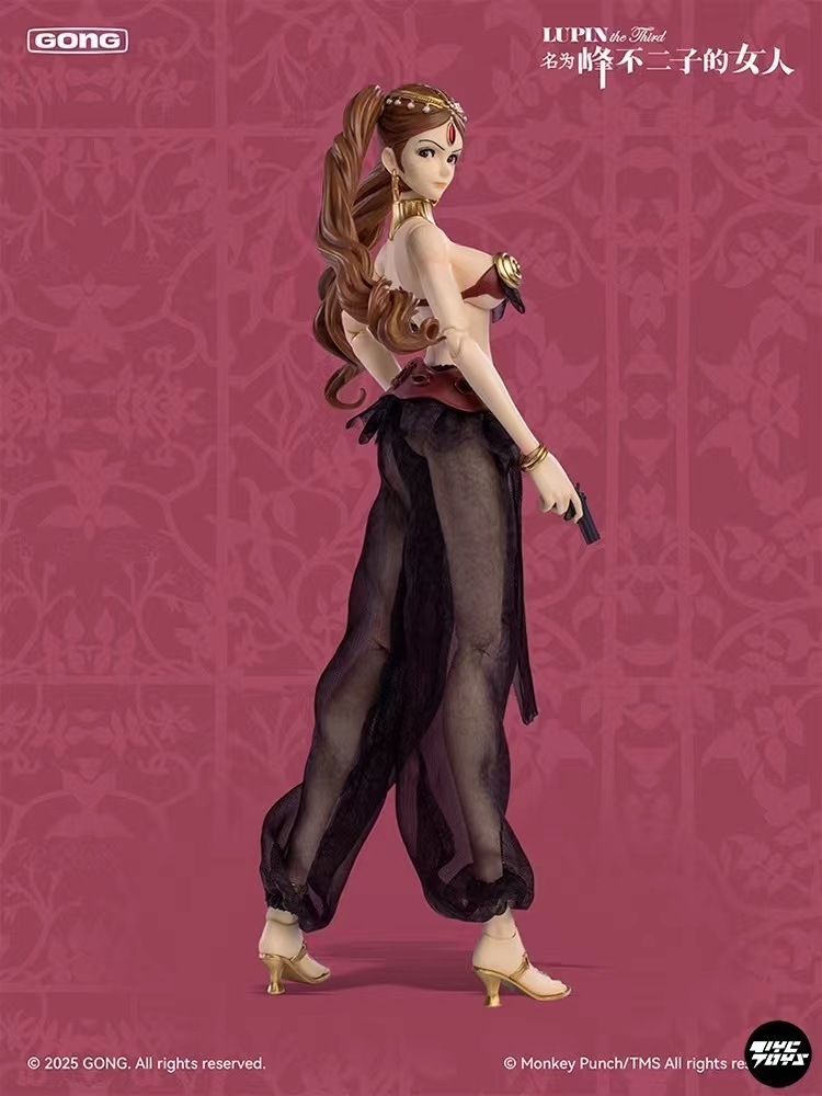 Lupin III Fujiko Mine 1/6 scale (licensed) action figure, soldier,GK