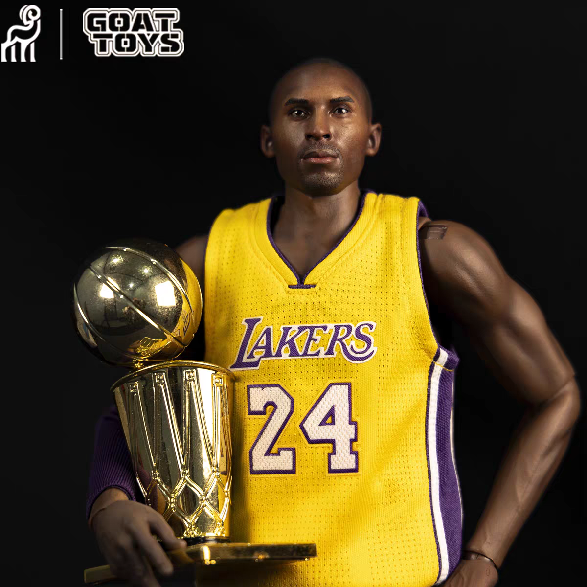 Kobe Bryant, 1/6 scale, retirement battle set, GoatToys studio, soldier statue GK pre-sale