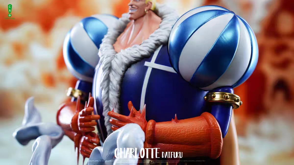 One Piece Four Emperors BIG MOM Popmax Resonance Project Charlotte Daifuku Statue GK, Cao Studio Pre-sale-KWII-GK