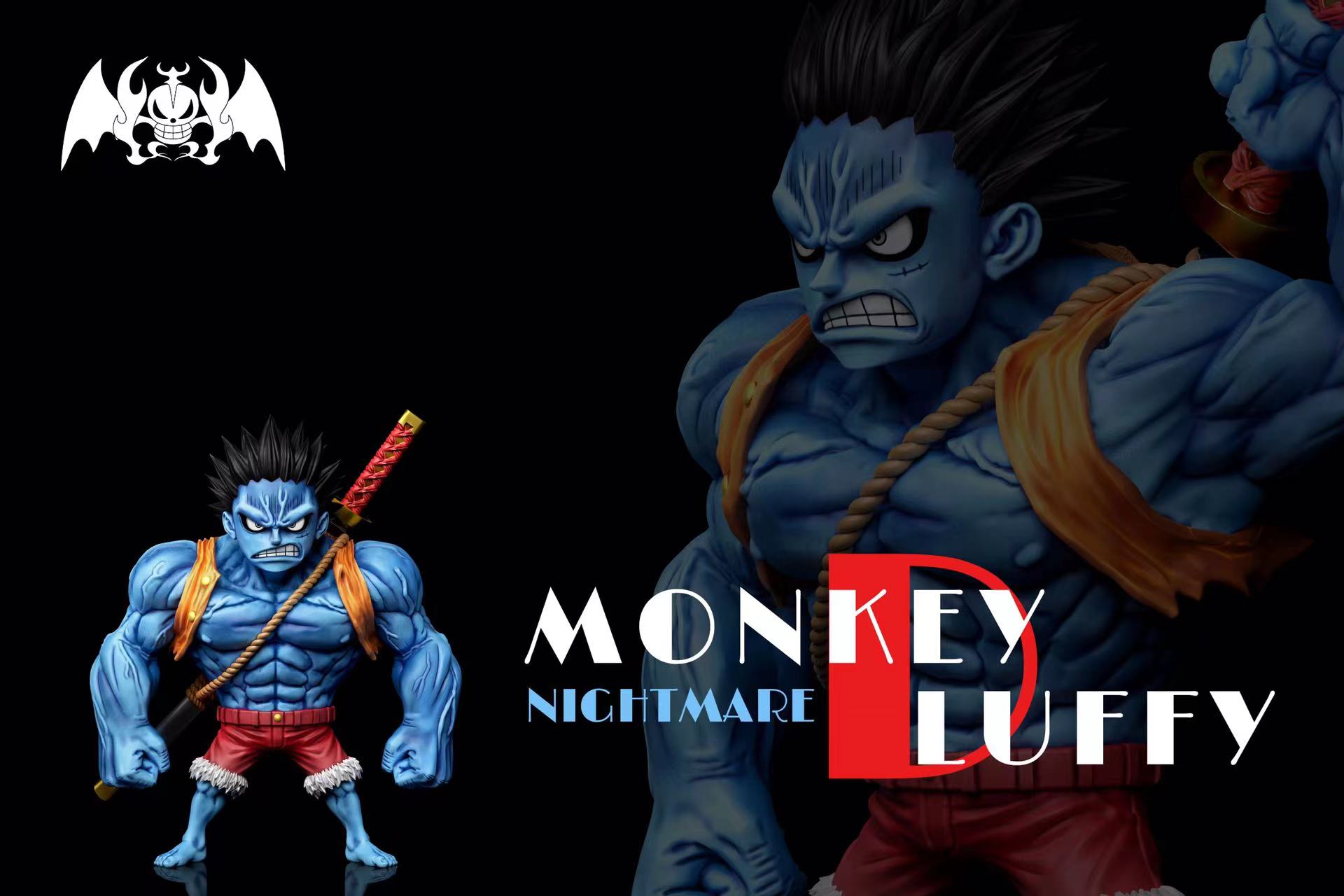 One Piece ,Thriller Bark Resonance 3rd ,Nightmare Luffy ,A+ Institute Studio, statue GK pre-sale