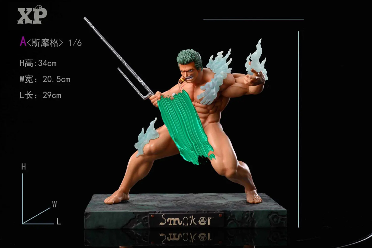 One Piece Smoker 1/6 Statue GK (Adult 18+)-XP Studio Pre-sale