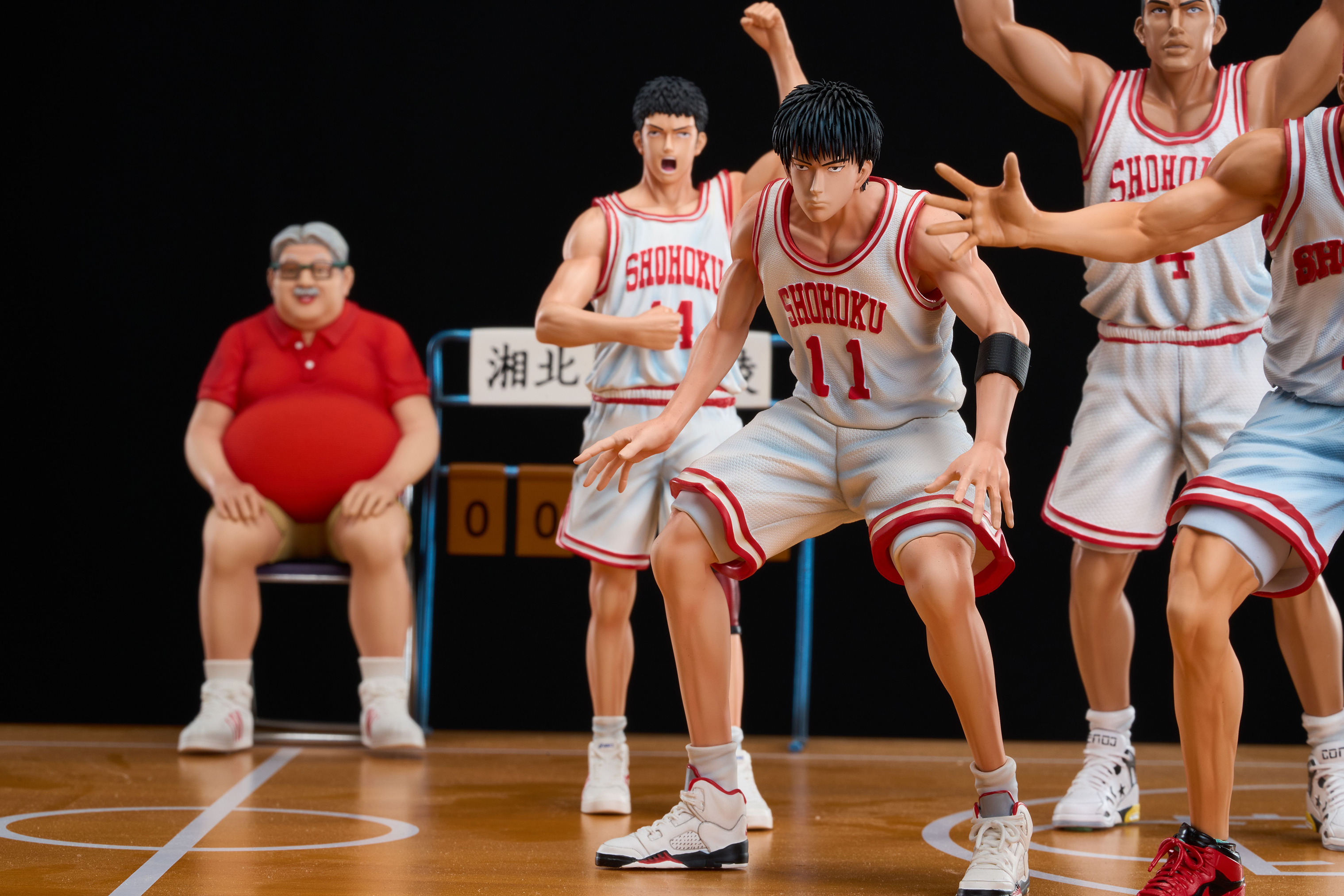 Slam Dunk-Shohoku High School basketball team6 Statue GK-Yi Mo Studio Pre-sale