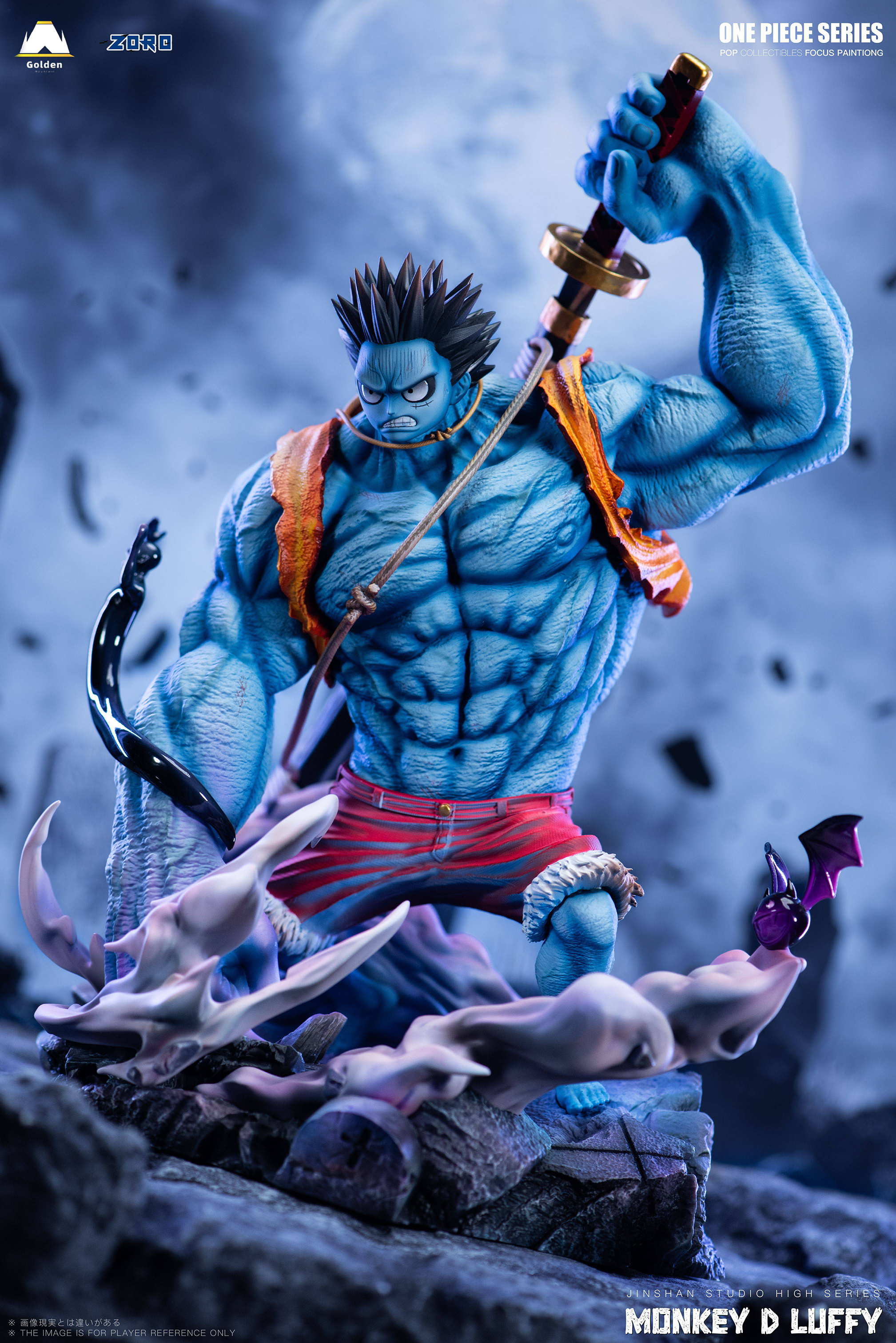 One Piece Horror Series #2 Nightmare Luffy Statue GK Figure-Jinshan Studio Pre-sale