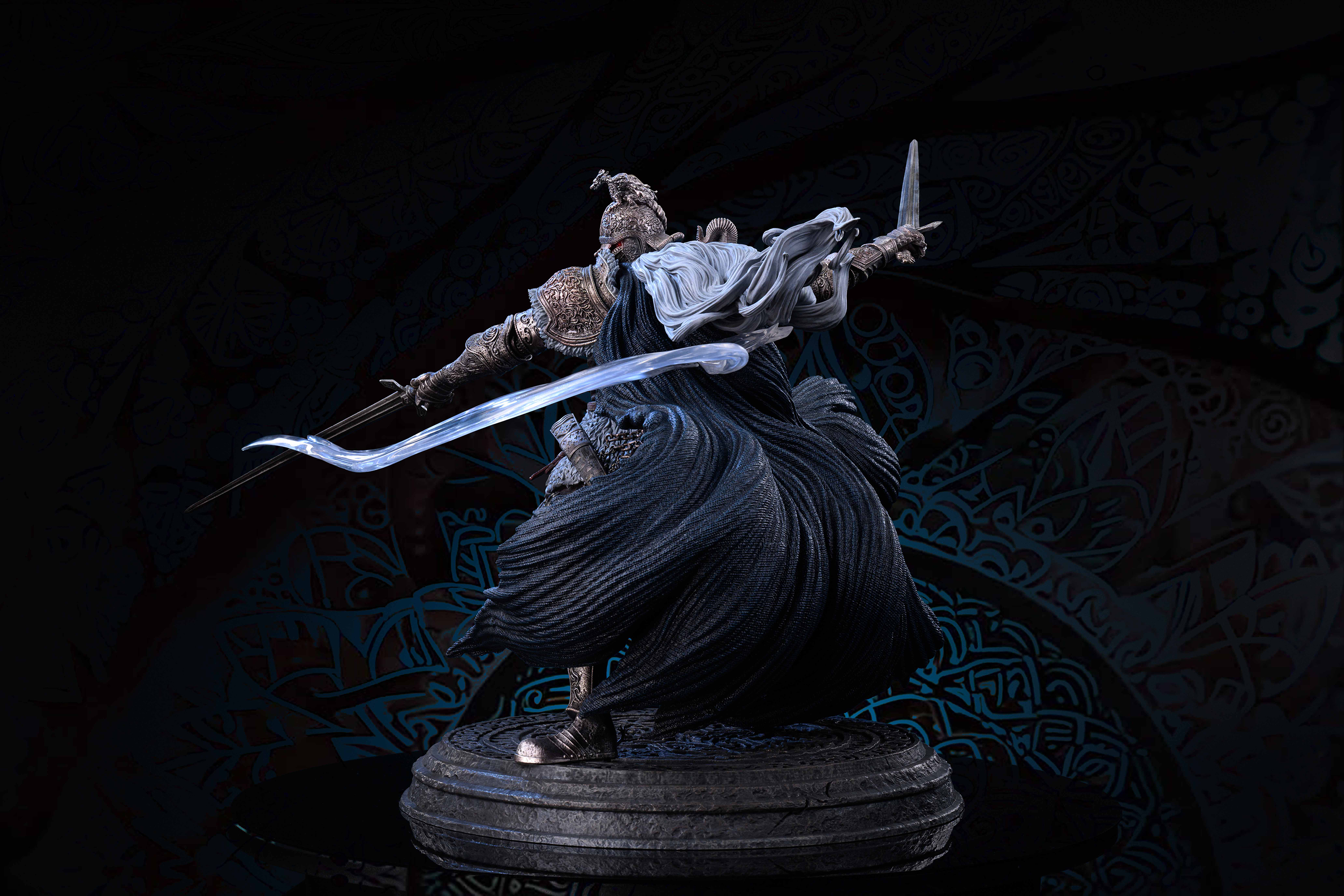 Elden Ring Banished Knight The best player Statue GK-Sword&Wing Studio Pre-sale