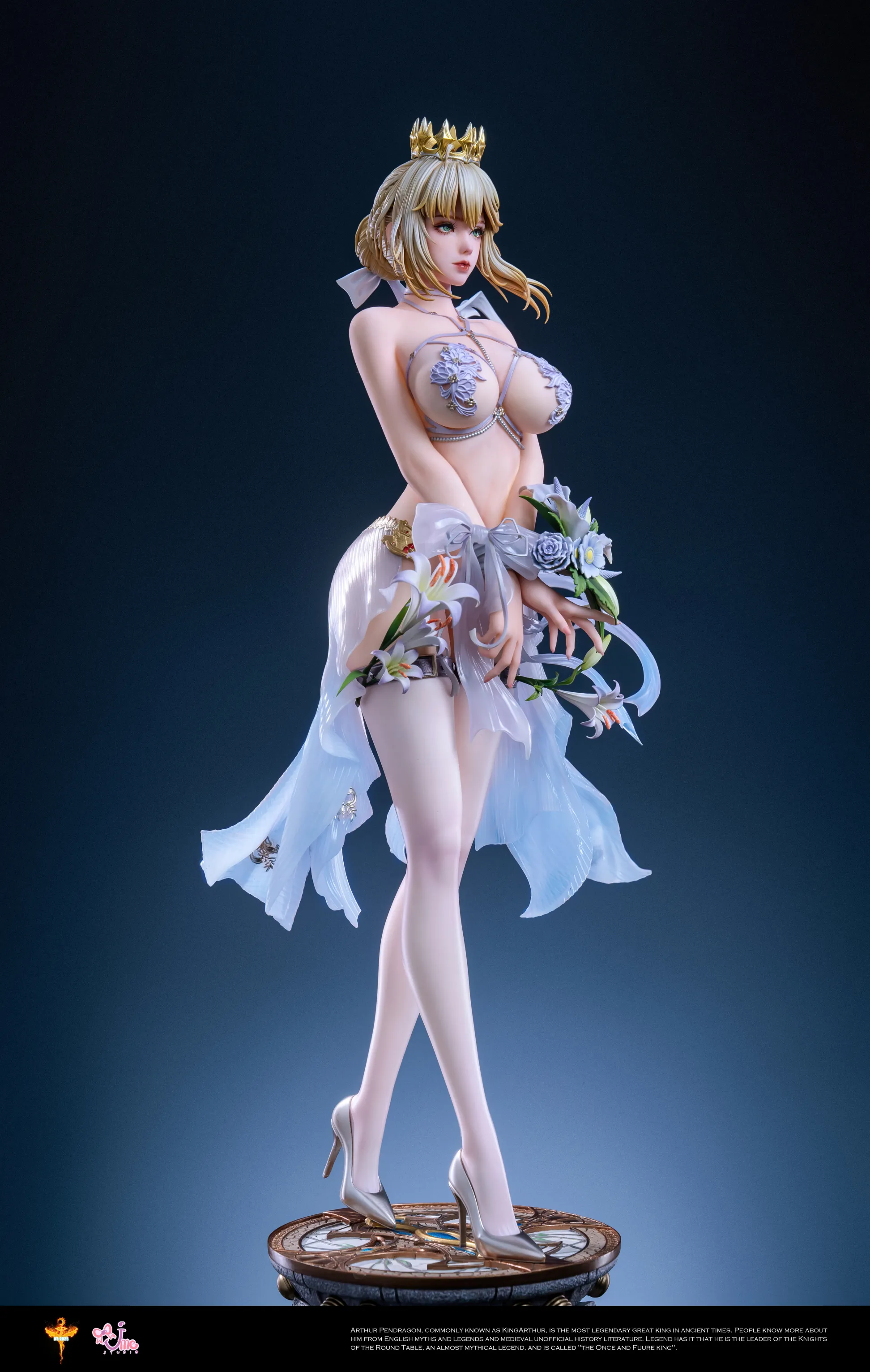 Fate Saber Artoria Pendragon Wedding Dress Statue GK (Adult18+)-DT Studio Pre-sale