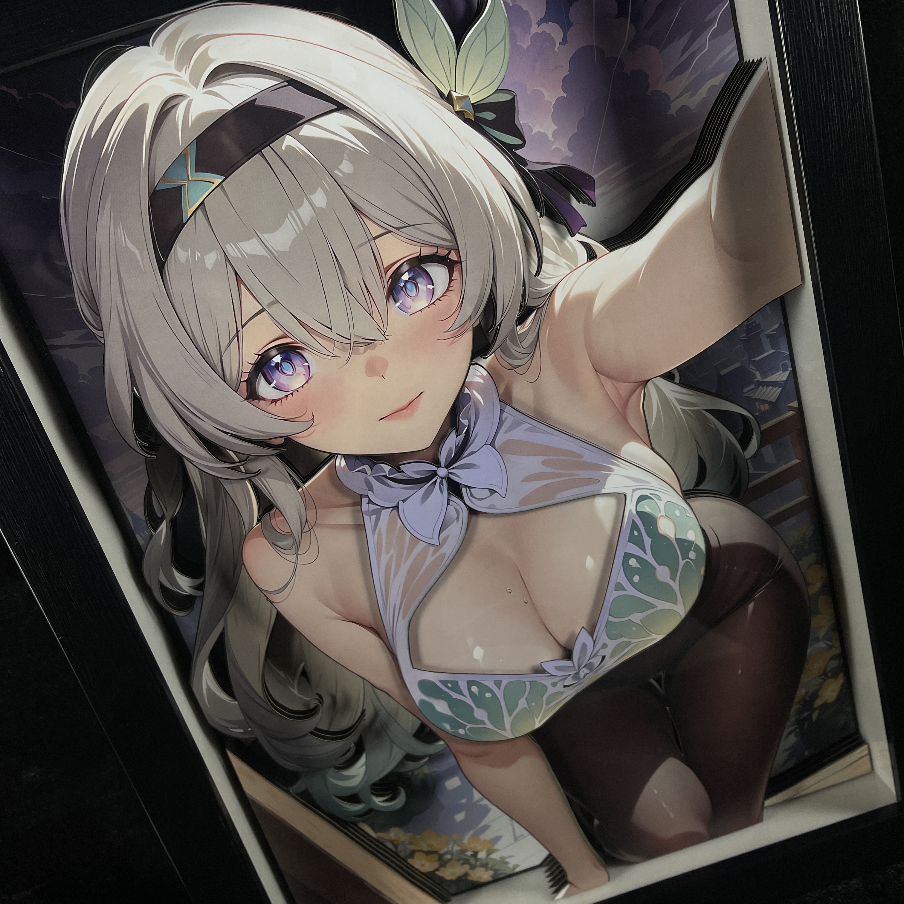 In stock MHY Girls series 3D decorative painting, the second installment, Firefly Size 46cm*34cm*5cm-KWII-GK