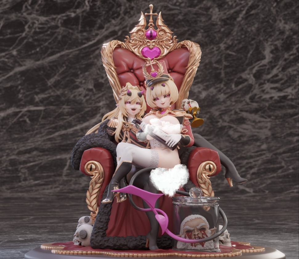 Original Demon Prince The Fallen Usurper (Licensed) Statue(GK) -SODA Studio
